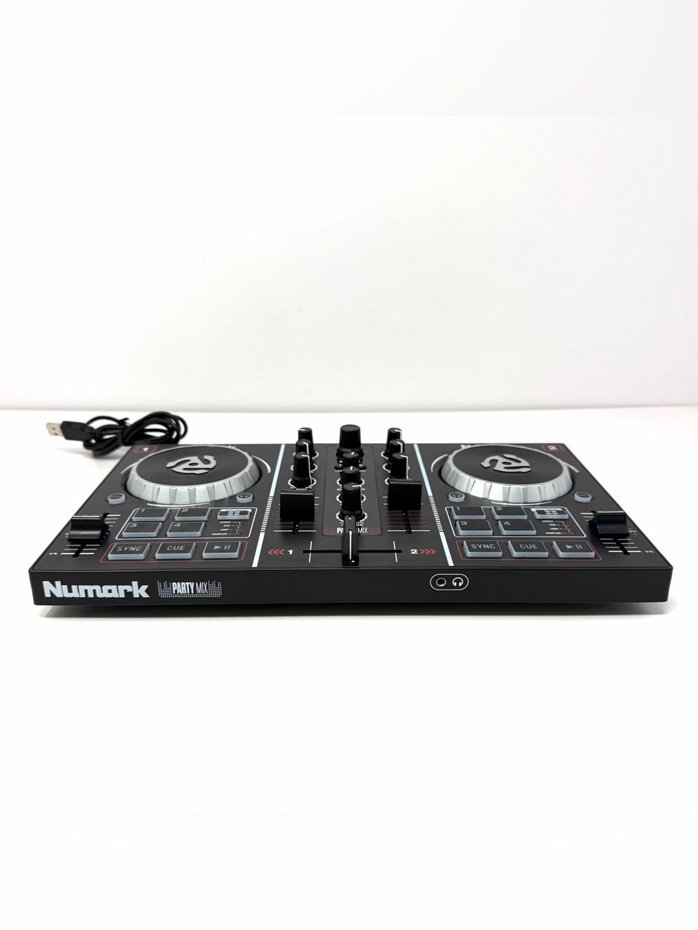 Numark Party Mix Double Deck Dj Controller Built In Light Show Complete In Box - Picture 7 of 14